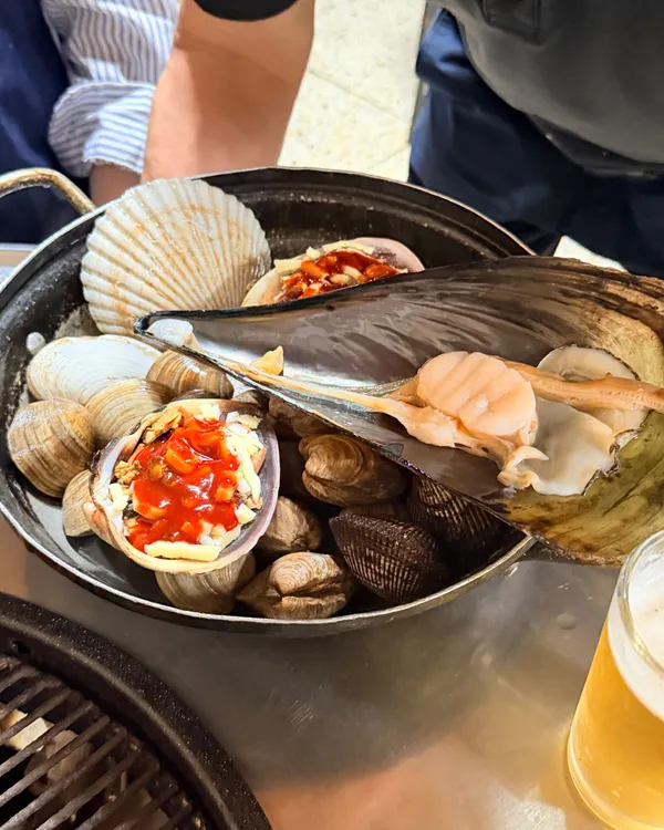 맥반석조개구이 사진 5