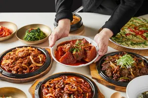 매화곤드레밥 광명밤일마을점