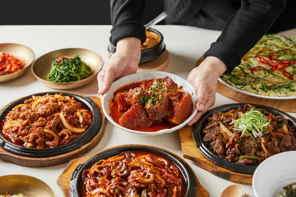 매화곤드레밥 광명밤일마을점