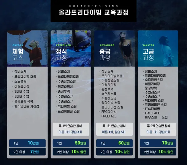 올라프리다이빙 사진 2