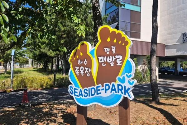 씨사이드파크 해수족욕장 & 맨발로 사진 4