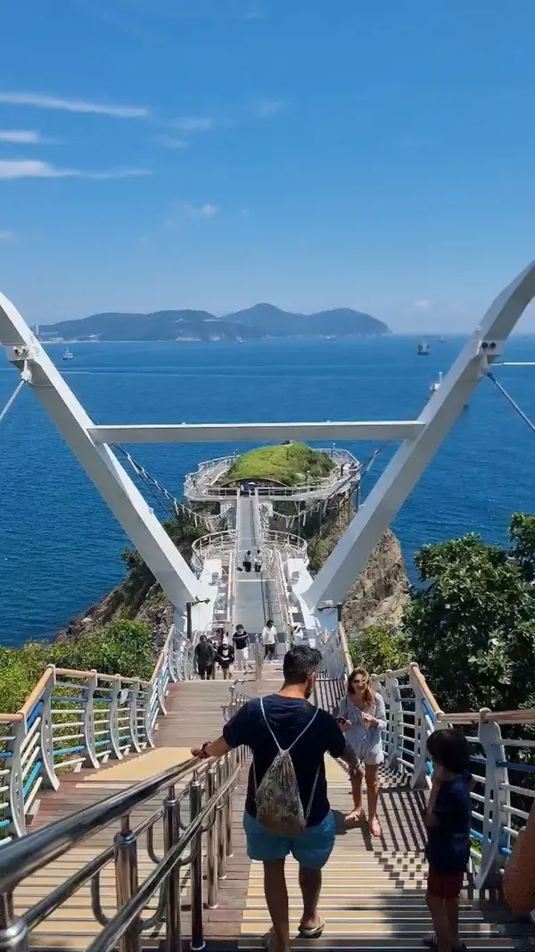 송도용궁구름다리 사진 2