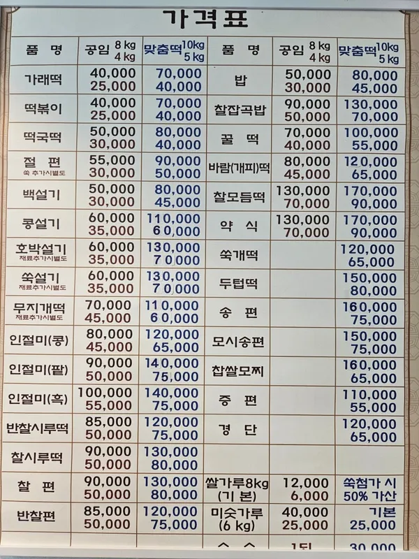 여의도떡집 평촌점 사진 4