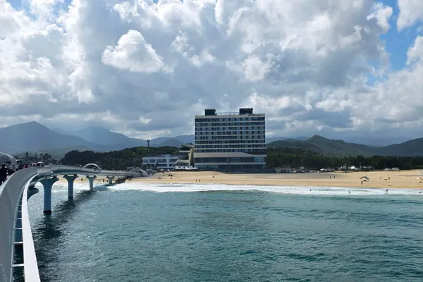 송지호해수욕장 사진 4