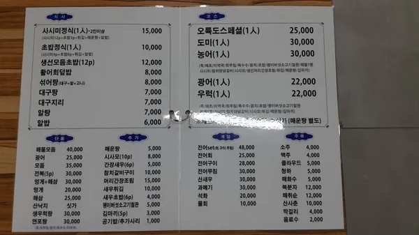 오륙도횟집