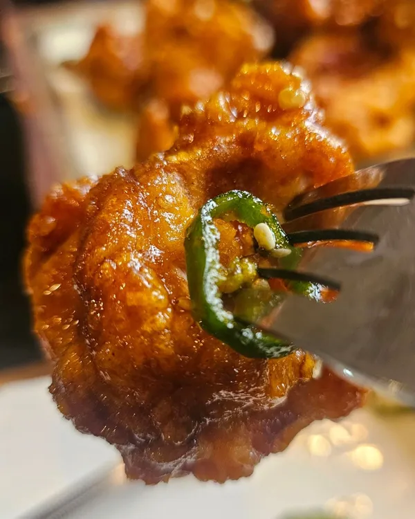 ポンミョンチキンの写真2