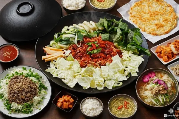 통큰솥뚜껑닭볶음탕 광양중마점 사진 4