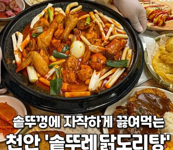 솥뚜레 닭도리탕 사진 2