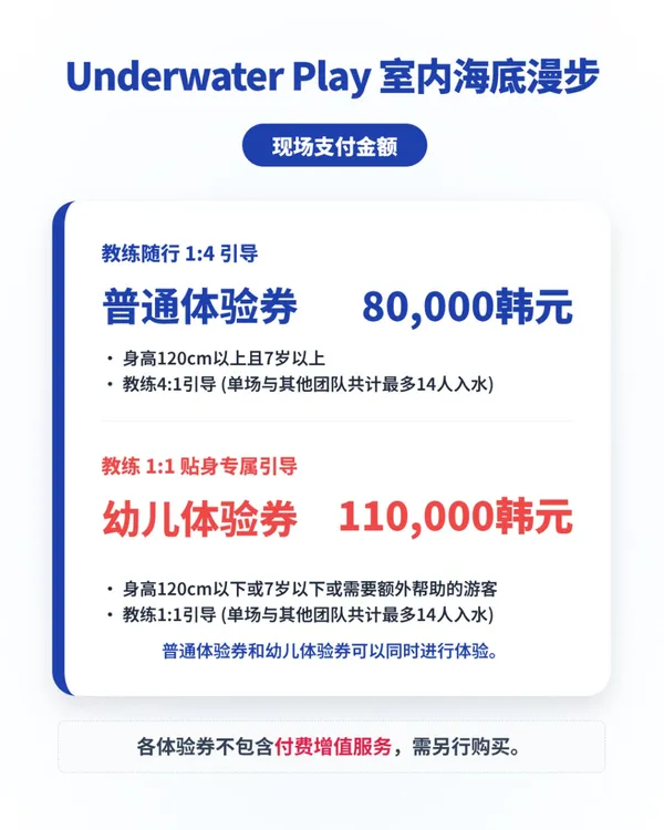 언더워터플레이 실내아쿠아리움 씨워킹 사진 5