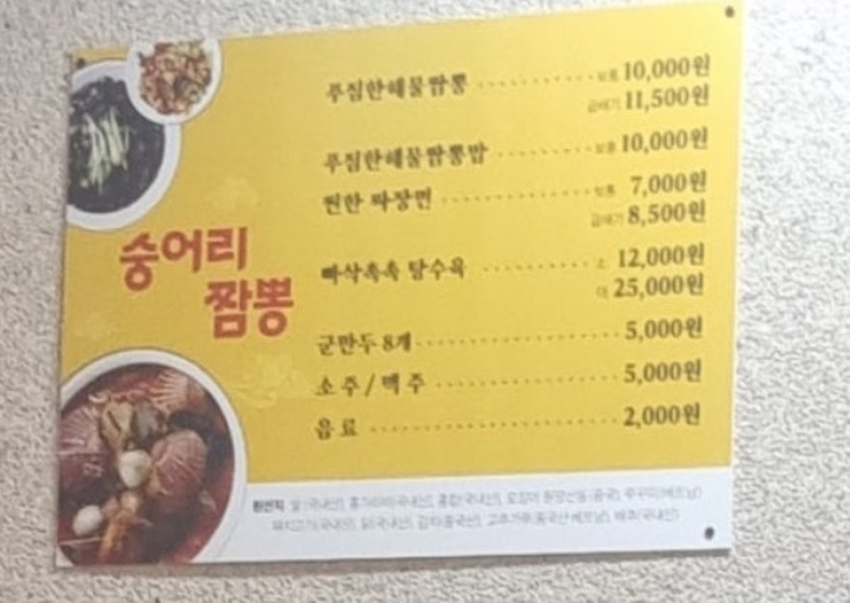 숭어리짬뽕 사진 5