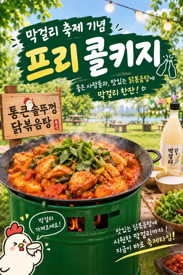 통큰솥뚜껑닭볶음탕 웨스턴돔점