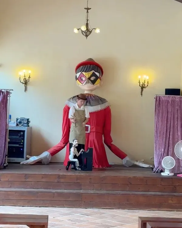 イタリア村 ピノキオとダビンチの写真3