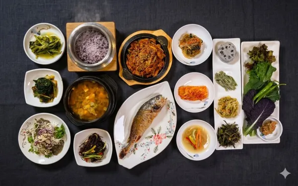 백운애꽃 한정식&쌈밥 사진 5