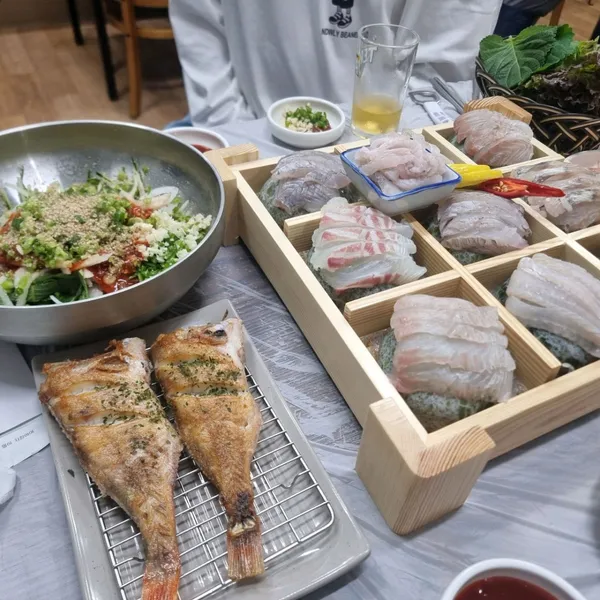 해운대참가자미물회집 사진 4