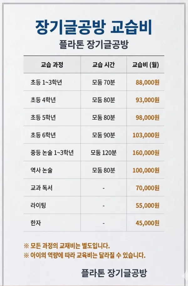 플라톤독서토론논술 장기글공방교습소 사진 5