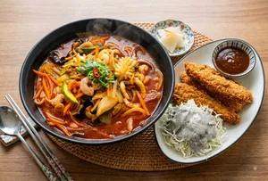 Saengsaeng Kalguksu & Donkkaseu