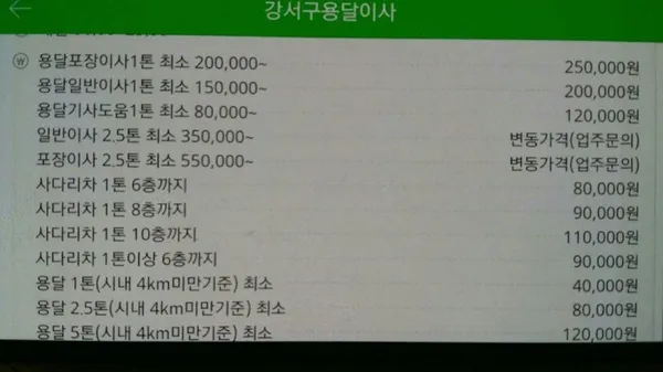 고은용달 사진 4