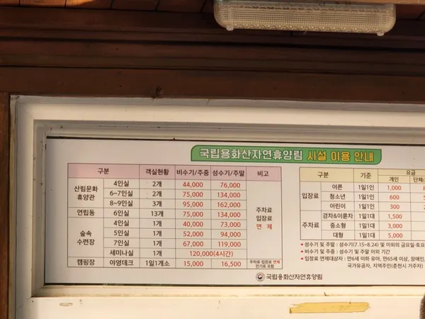 용화산자연휴양림 사진 3