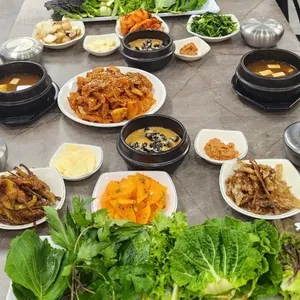 웰빙쌈밥정식