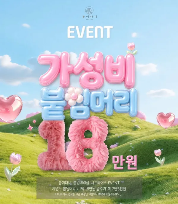 붙이다니 붙임머리 사진 4