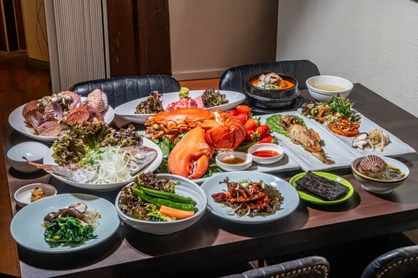 구테이블 한정식