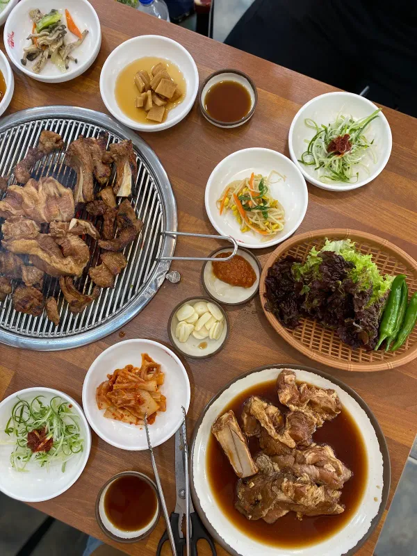 마당숯불갈비