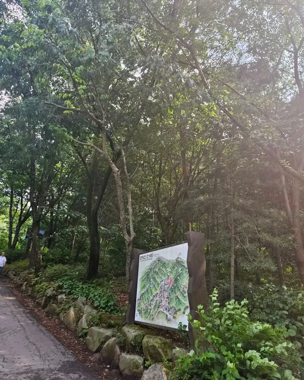 서울둘레길인증스탬프(관음사입구) 사진 2