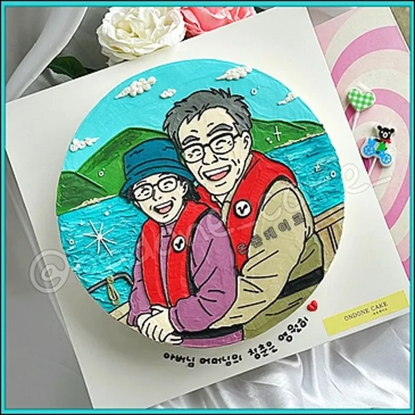 온돈케이크 & 수제 주문제작 대구 레터링케이크 사진 2