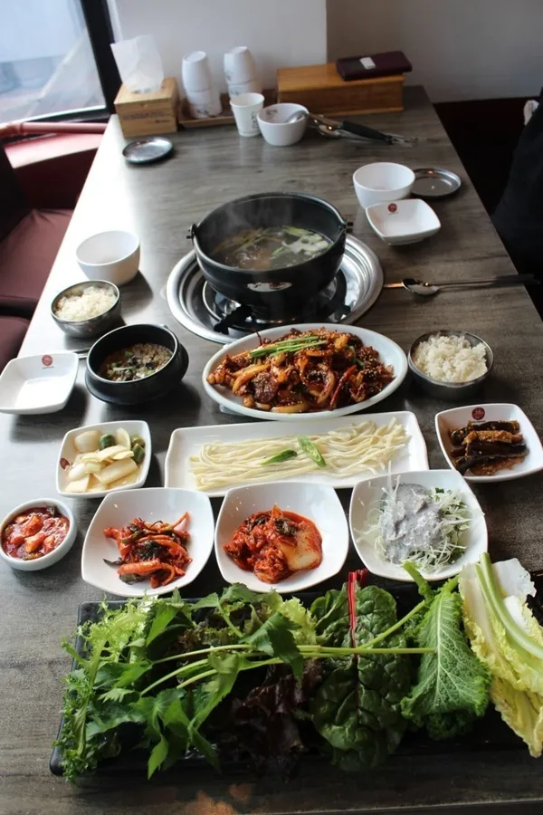 직화쌈밥정식