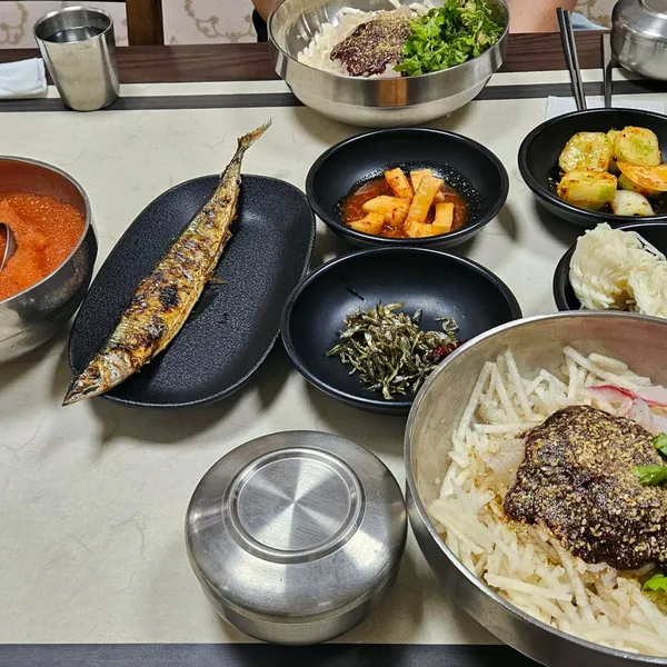 벽강물회