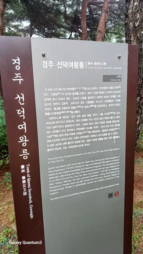 경주 선덕여왕릉 사진 5