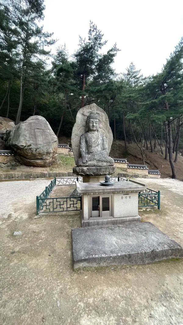 경주 남산 미륵곡 석조여래좌상 사진 3