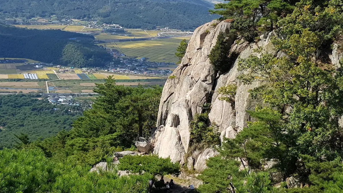 삼릉계곡마애석가여래좌상 대표 사진