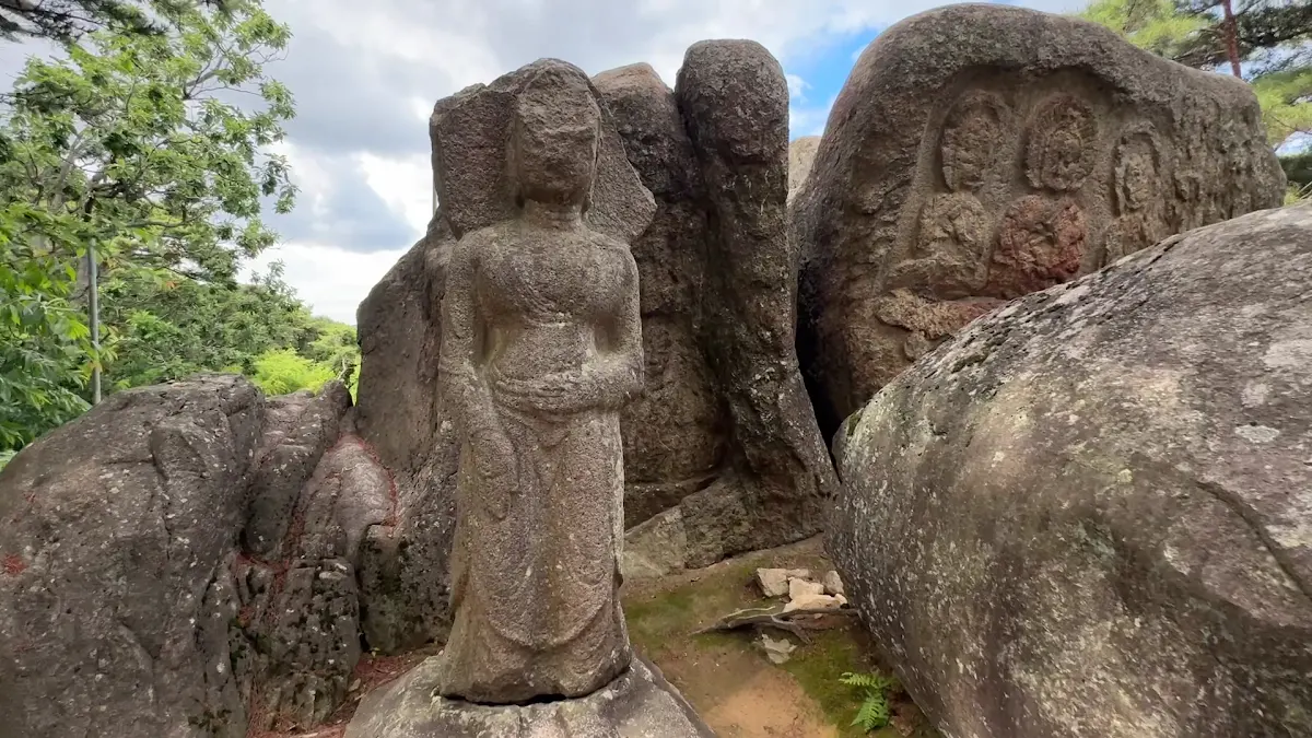 경주 남산 탑곡 마애불상군 대표 사진