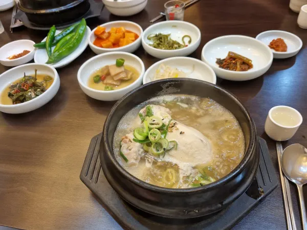 한방삼계탕