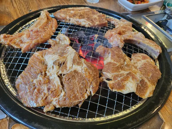 풍년 참숯 갈비