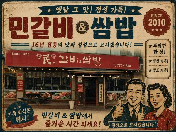민갈비앤쌈밥 사진 2