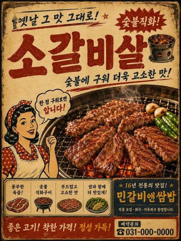민갈비앤쌈밥 사진 3