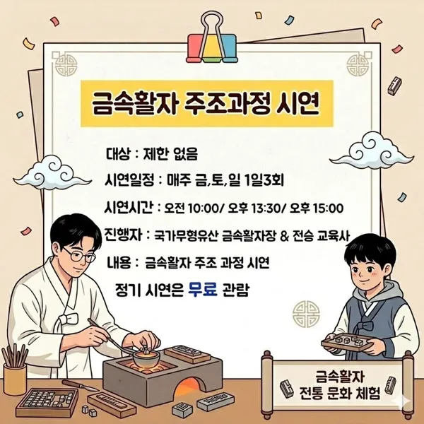 청주시금속활자전수교육관 사진 5