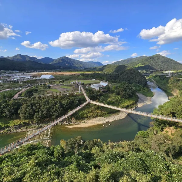 한탄강Y자출렁다리 사진 3