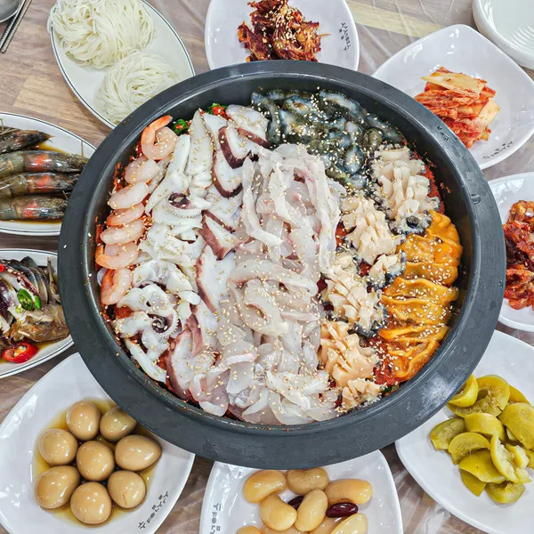 여수용궁횟집 새조개 하모샤브샤브 물회 사진 2