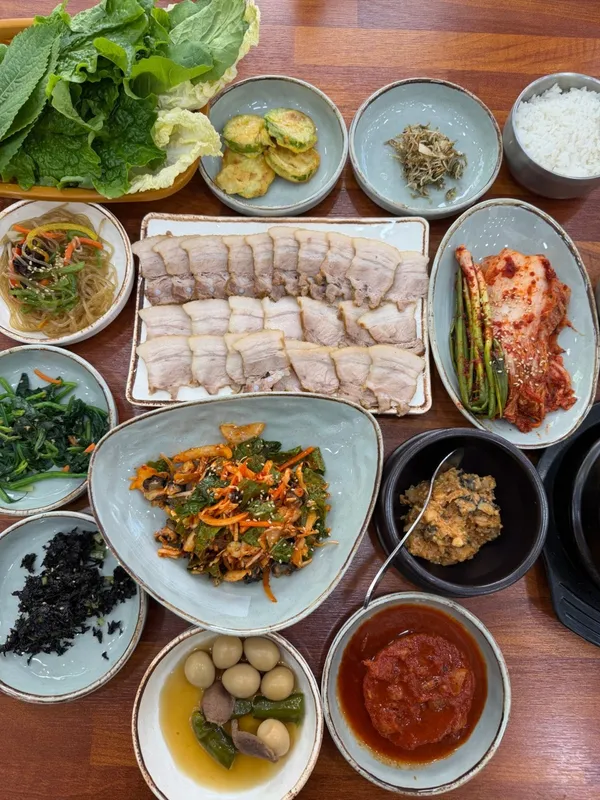 수완 맛있는쌈밥