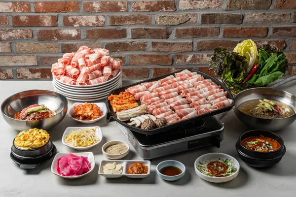 오늘은냉삼&쪽갈비