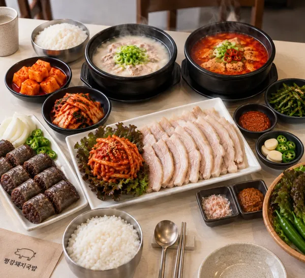 평강돼지국밥