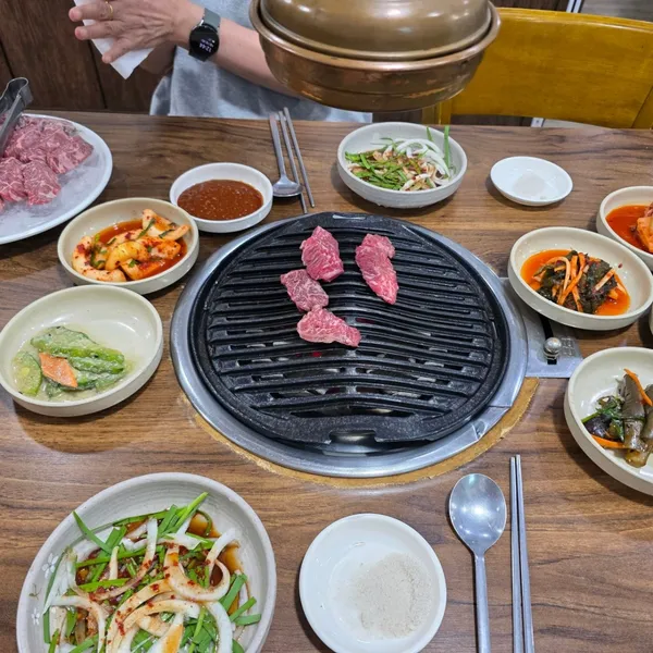 계룡한우숯불구이の写真3