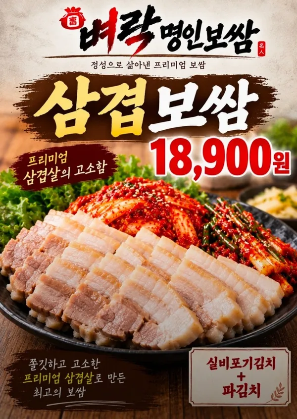 복벼락명인보쌈 범어점 사진 4