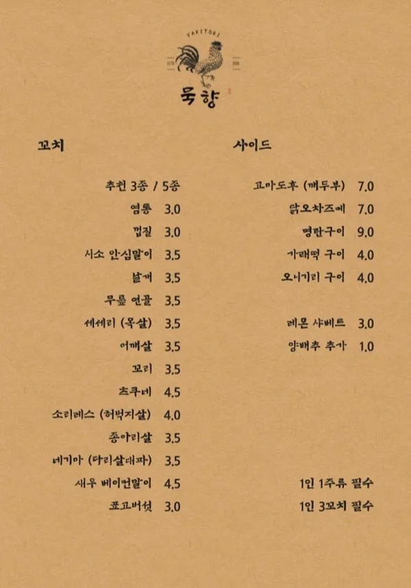 야키토리 묵향 사진 3