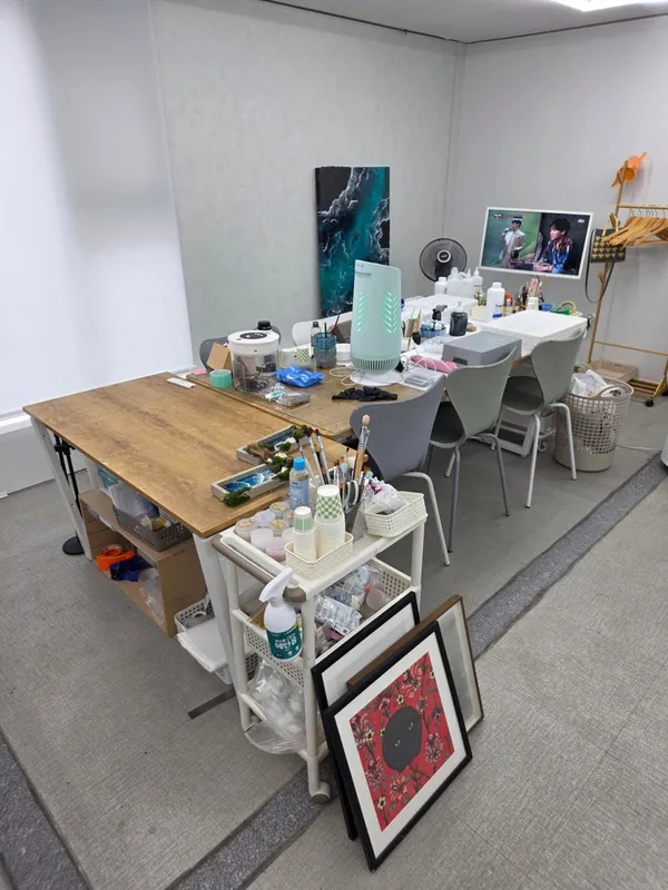 レジンアート バダマンドゥルギ マシアート 工房の写真4