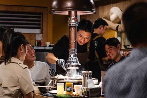 부막숯불닭갈비 부산대점の写真3