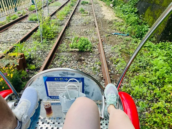 진주레일바이크놀이공원の写真3